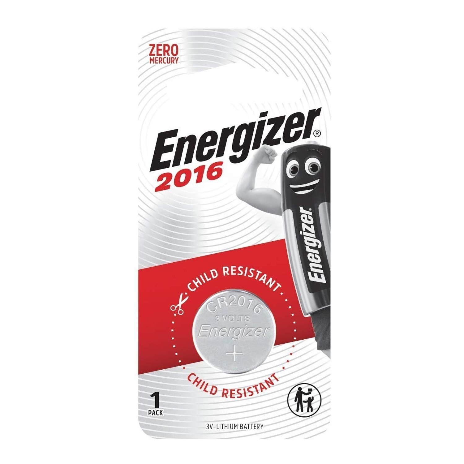 3v Lithium Coin Battery (Moq12) Energizer