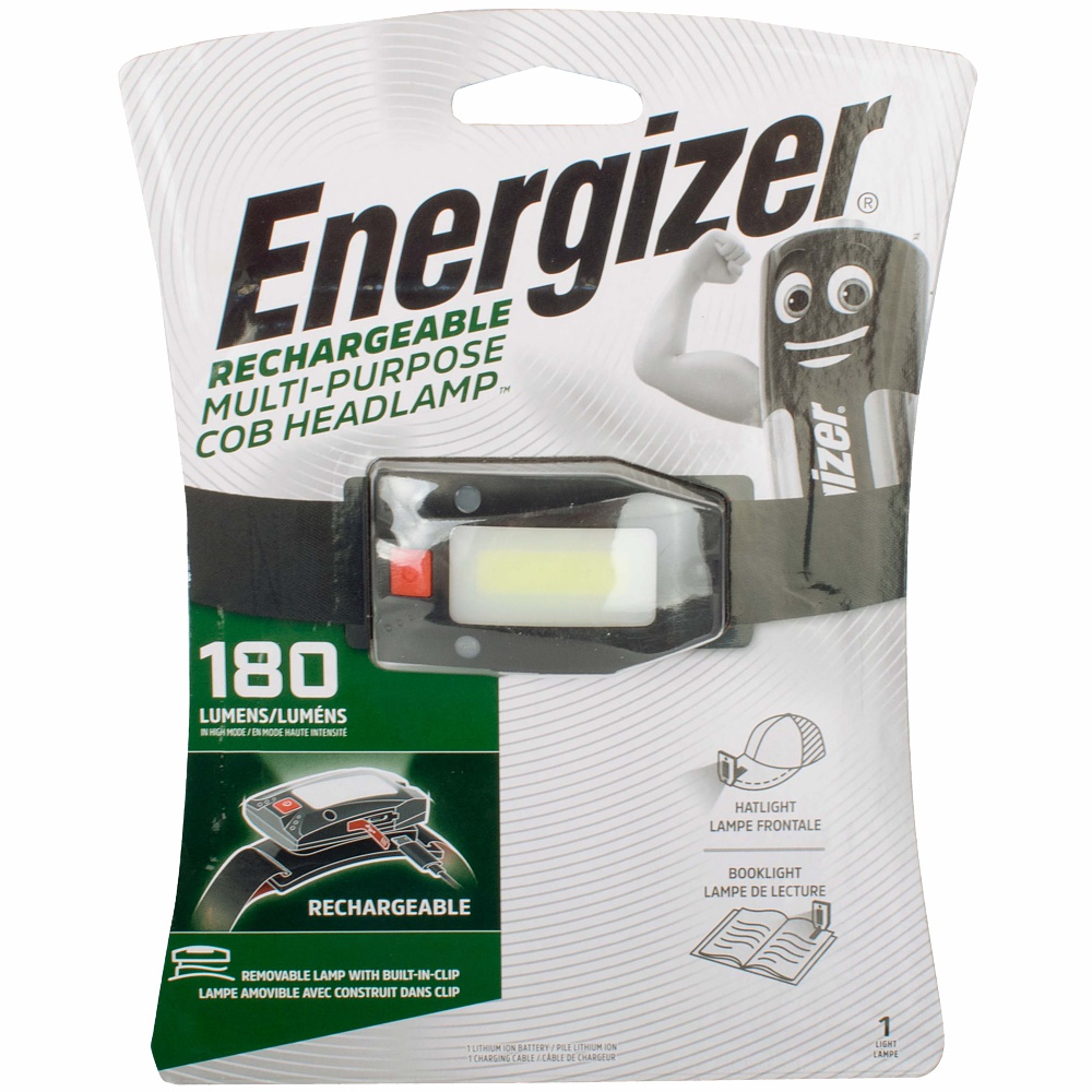 Multi Use 180lumens Recharge Headlight Energizer
