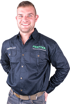 Festool Men’s Long-Sleeved Shirt Navy Blue 2XL