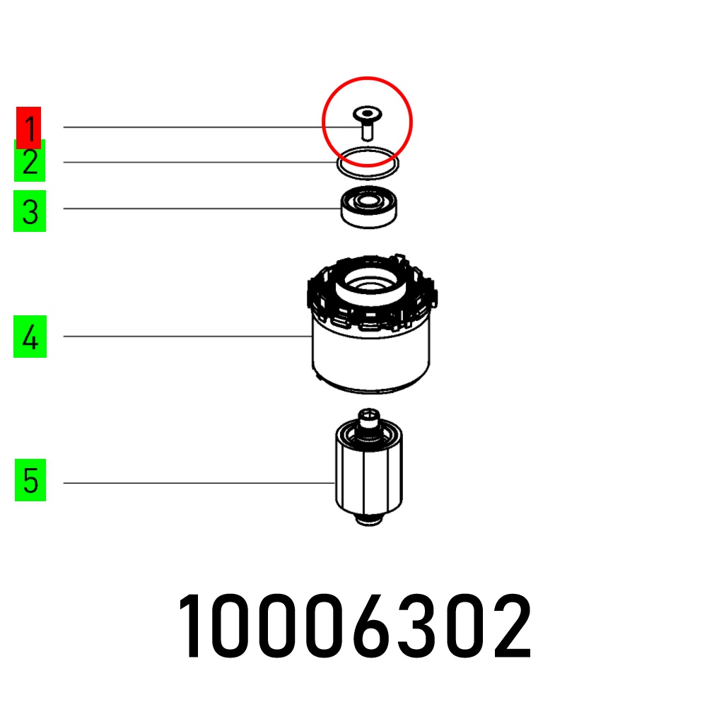 Screw M4x12 T15