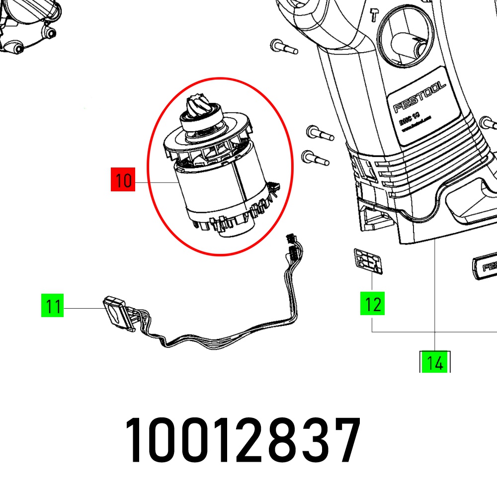 Motor Bhc18
