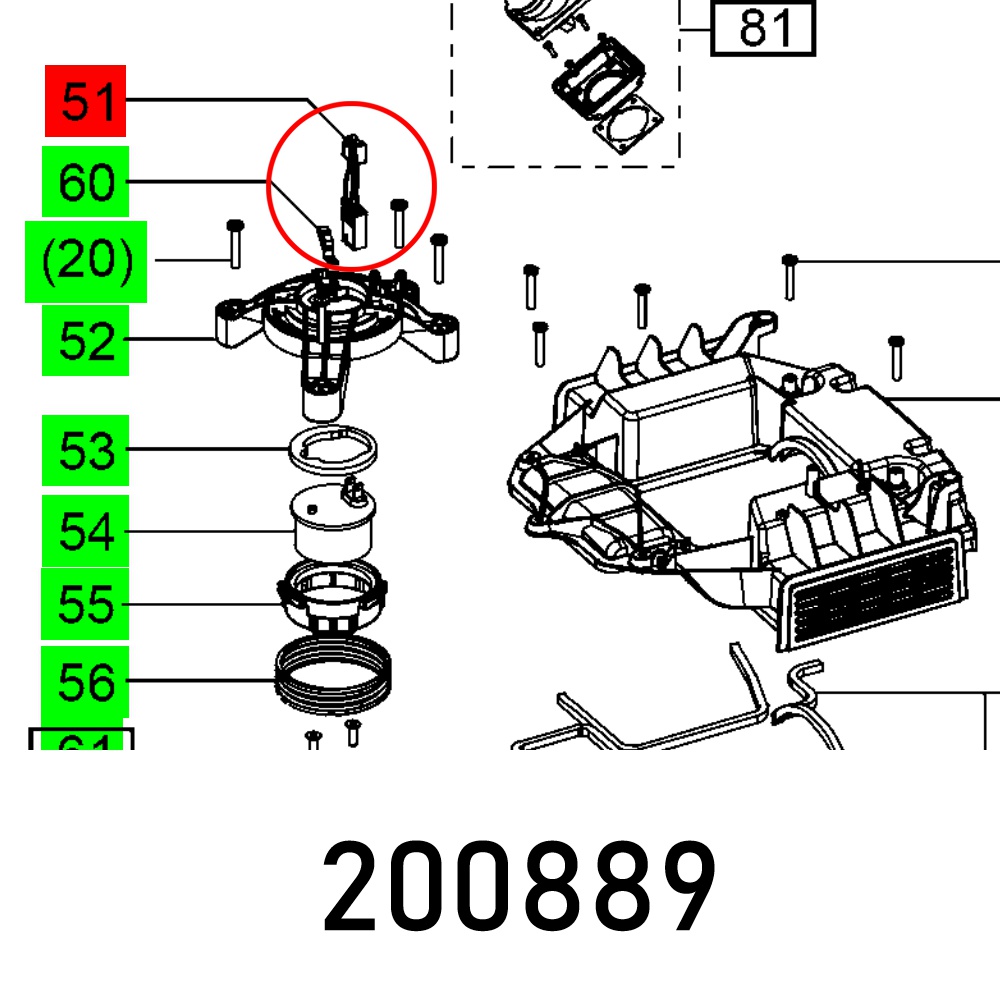 Cable Harness Magnet Ct 26-36 Ac Et-bg