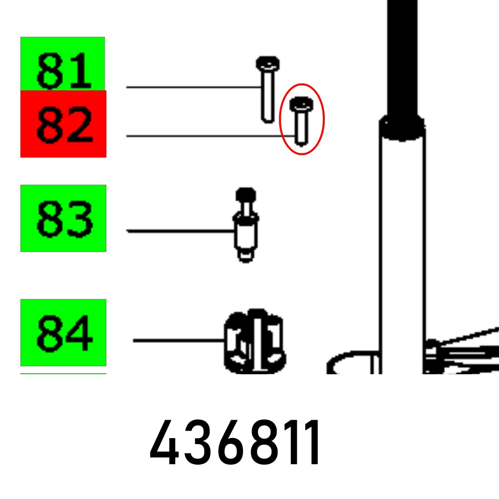 Flat Head Screw Din
