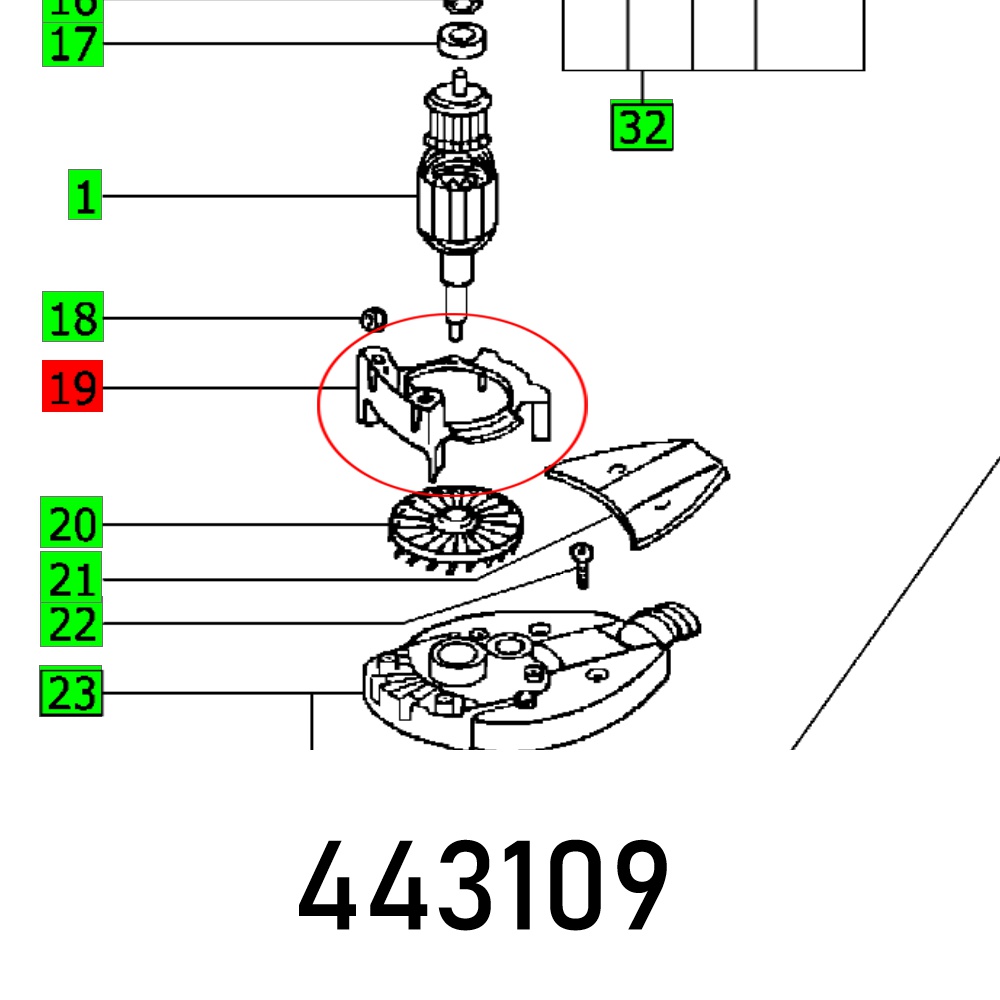 Fan Housing Rs 1