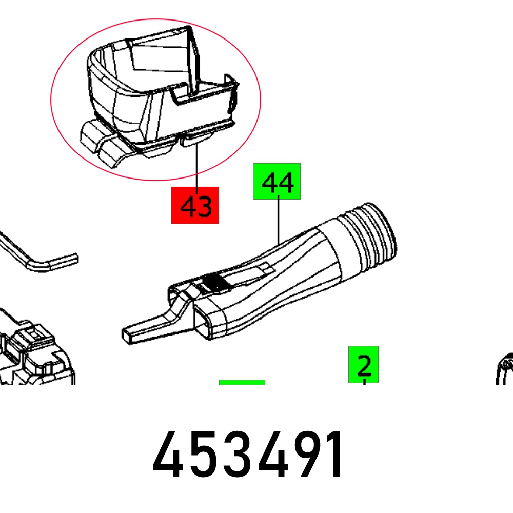 Festool Chip Guard PS 300 EQ Jigsaw Spare Part