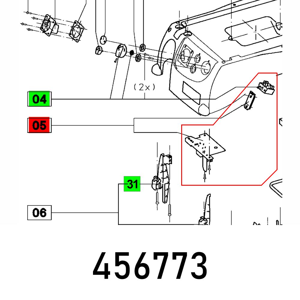 Festool Electronic CT Standard 230V Dust Extractor Spare Part
