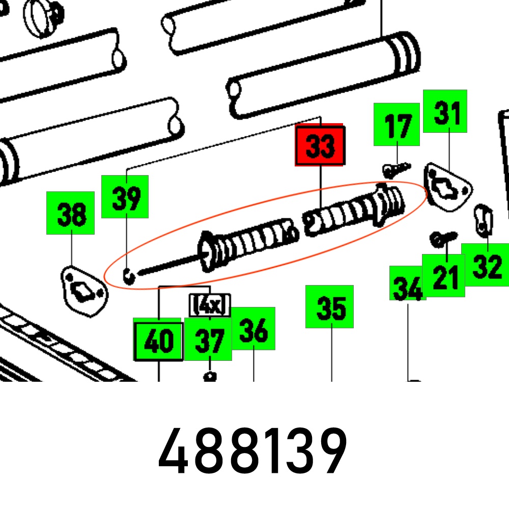 Festool Damper CS 70 EB PRECISIO Trimming Saw Spare Part
