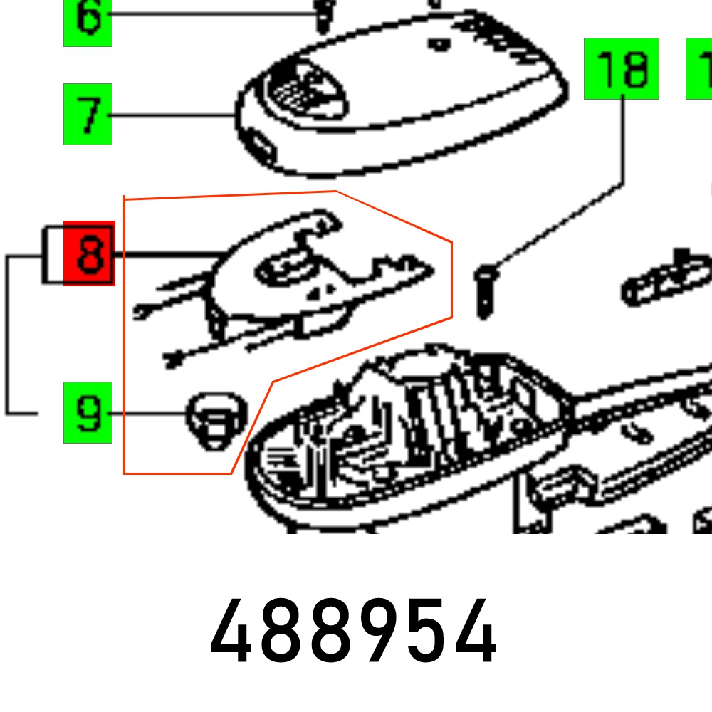 Festool Electronic Card RW 900 E Stirrer / Mixer Spare Part