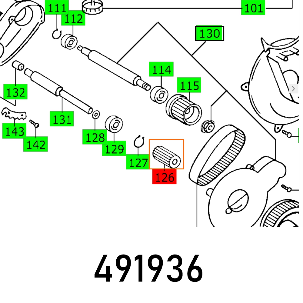 Gear Wheel Cs 70 Eb