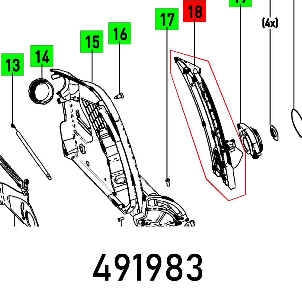 Depth Adjuster Ts 75 Ebq Vollst.