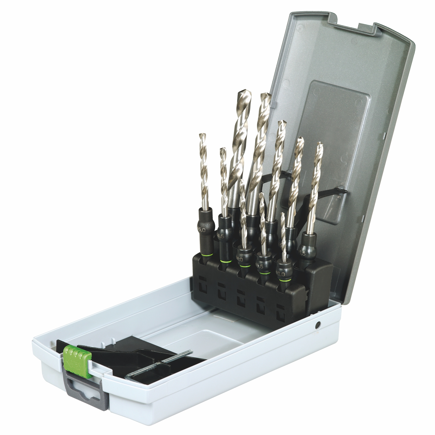 Festool HSS D3-10 CE/10 CENTROTEC HSS Metal Drill Bit Set 3–10mm 10 Piece