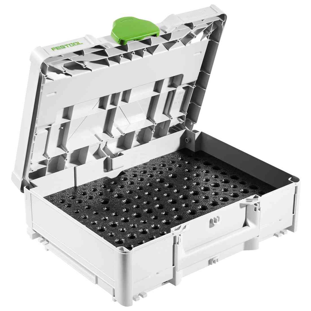Festool SYS3-OF D8/D12 Router Bit Storage Systainer³ with Foam Insert