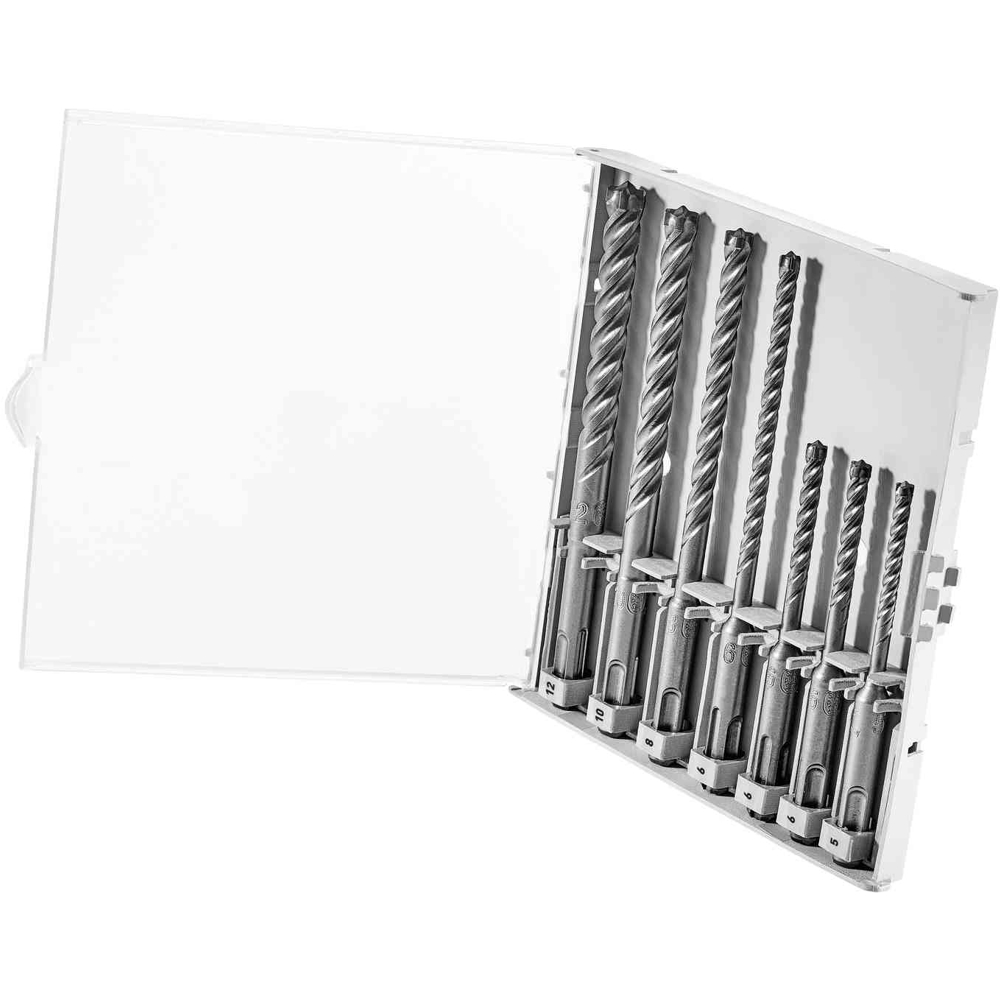 Festool BKS SYS3 D5-12 SDS 7-Piece SDS-Plus Hammer Drill Bit Set