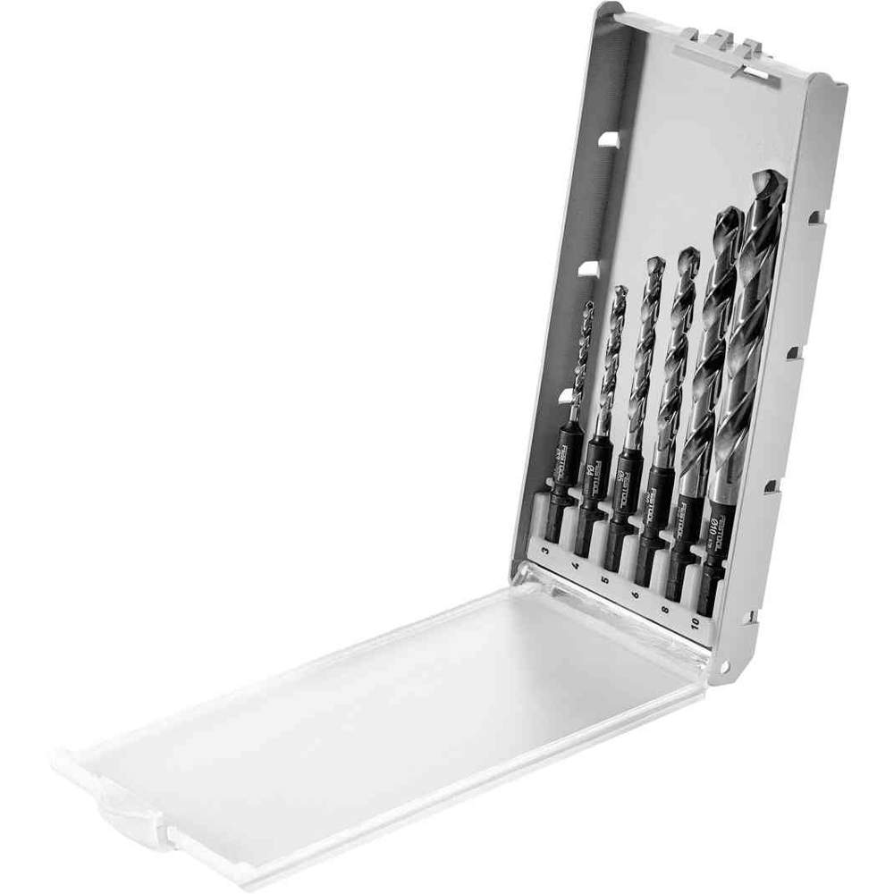 Festool BKS SYS3 D3-10 HSS CE 6-Piece Metal Drill Bit Case