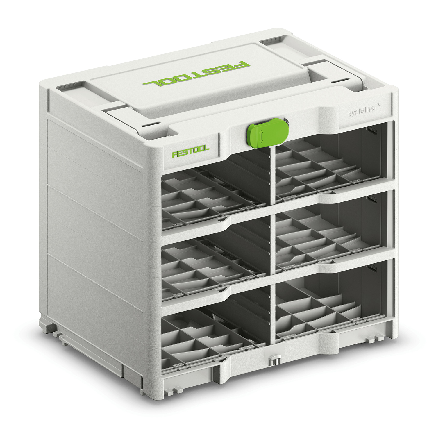Festool Systainer³ Rack SYS3-RK/6 M 337 for Six Systainer³ S
