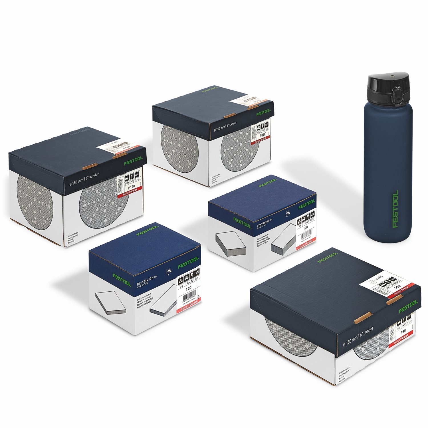 Festool Granat Abrasive Super Pack STF D150/48 GR-SP P