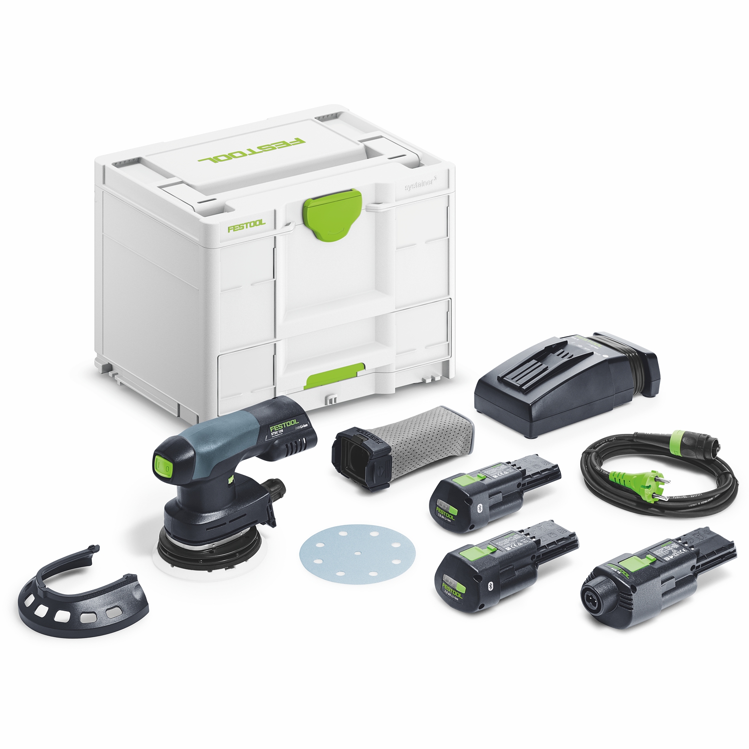 Festool ETSC 125 3,0 I-Set 18V Cordless Random Orbital Sander 125mm