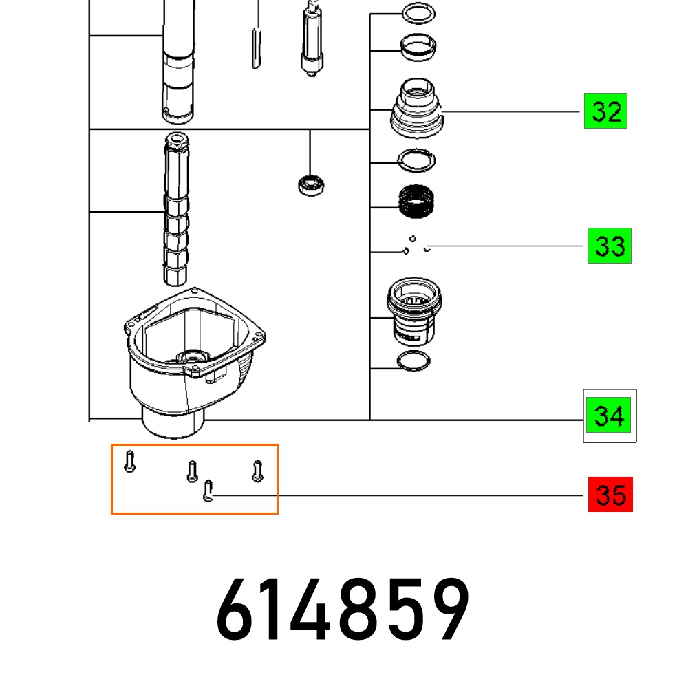 Screw M5x16