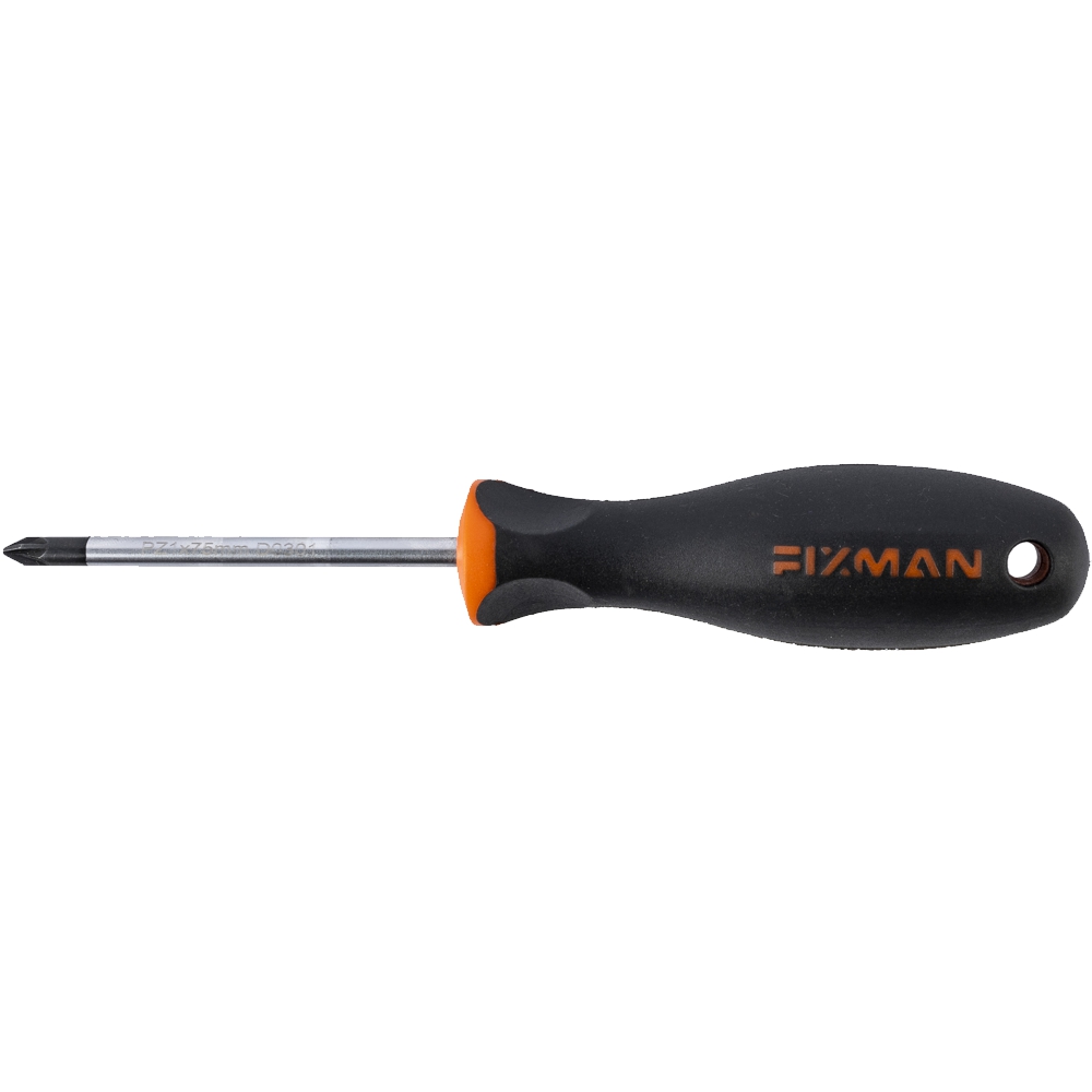 Fixman S/Driver Pozi Crv With Ergonomic Handle