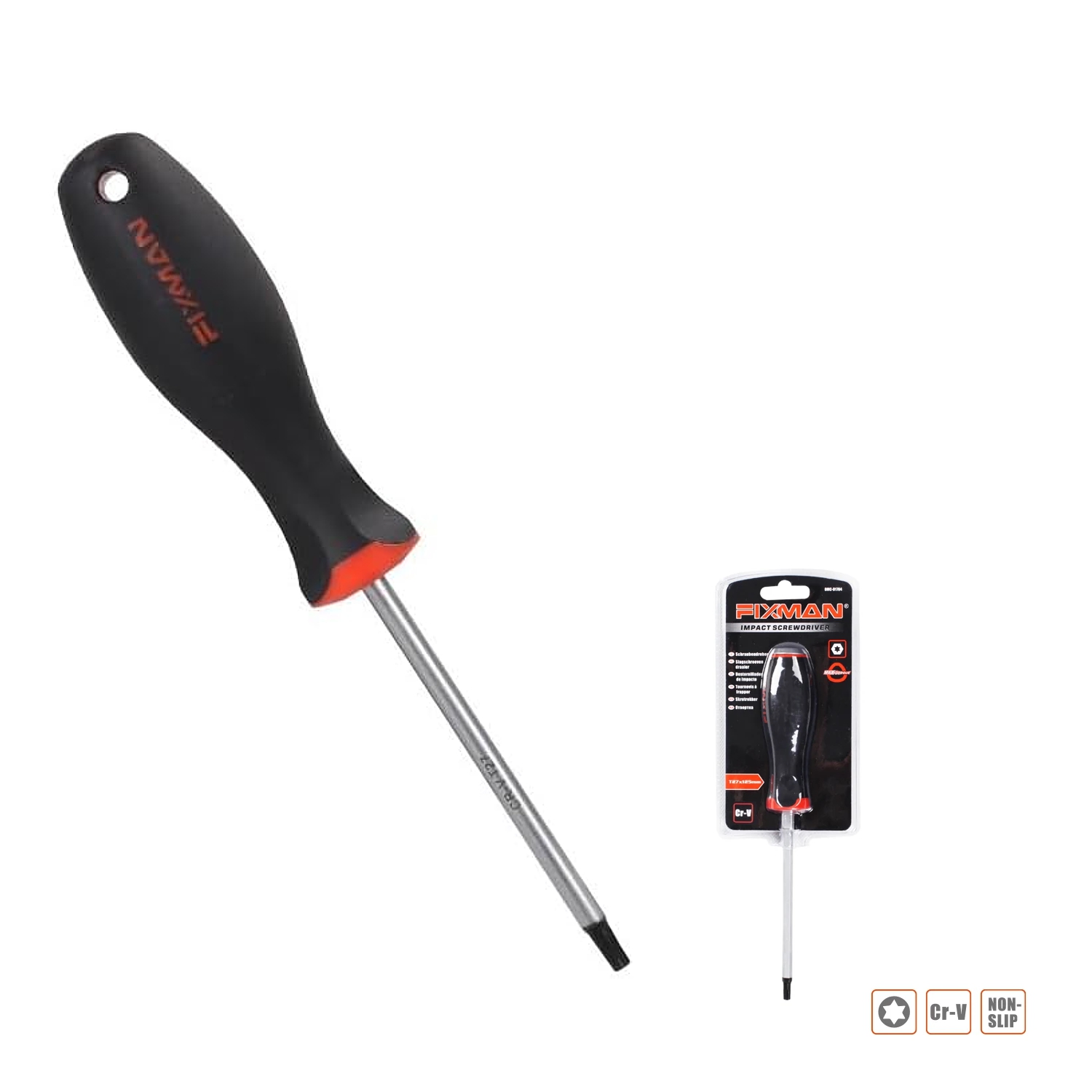 Fixman S/Driver Torx Crv With Ergonomic Handle