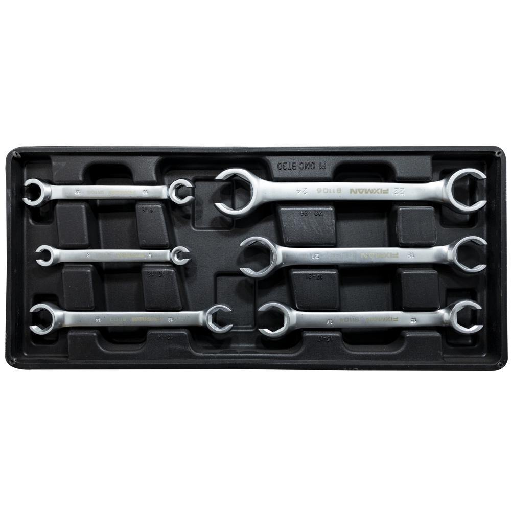 Fixman 6-pc Flare Wrenches 6 To 24mm