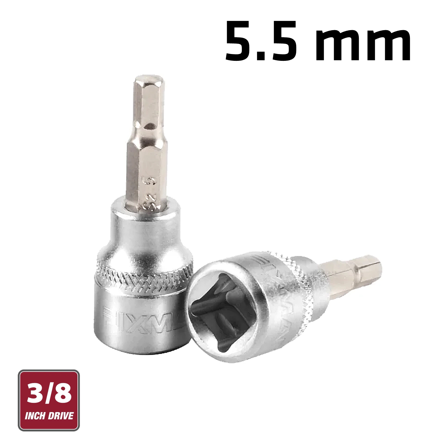 Fixman 3/8' Dr.Bit Socket Hex Allen