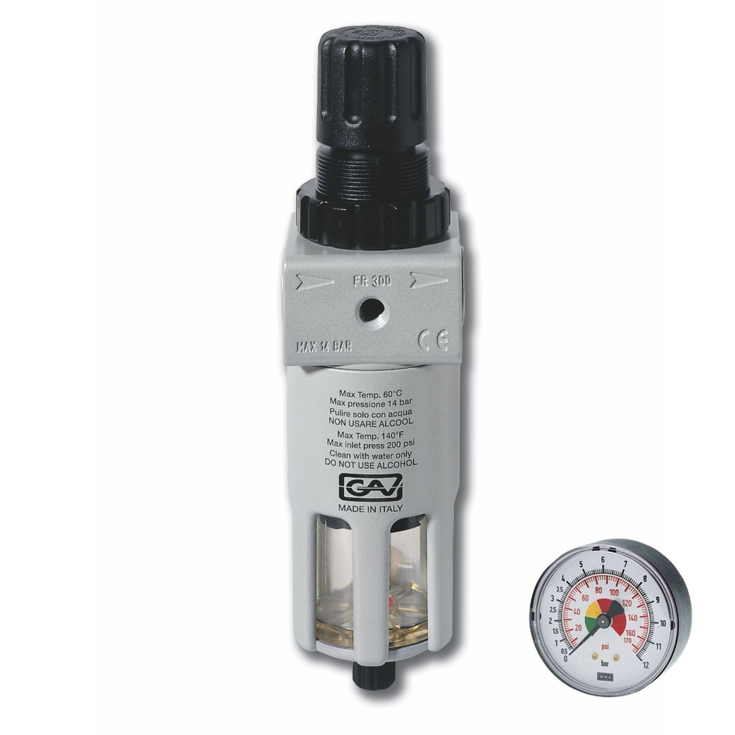 Filter & Reducer In Line 1' Regulator