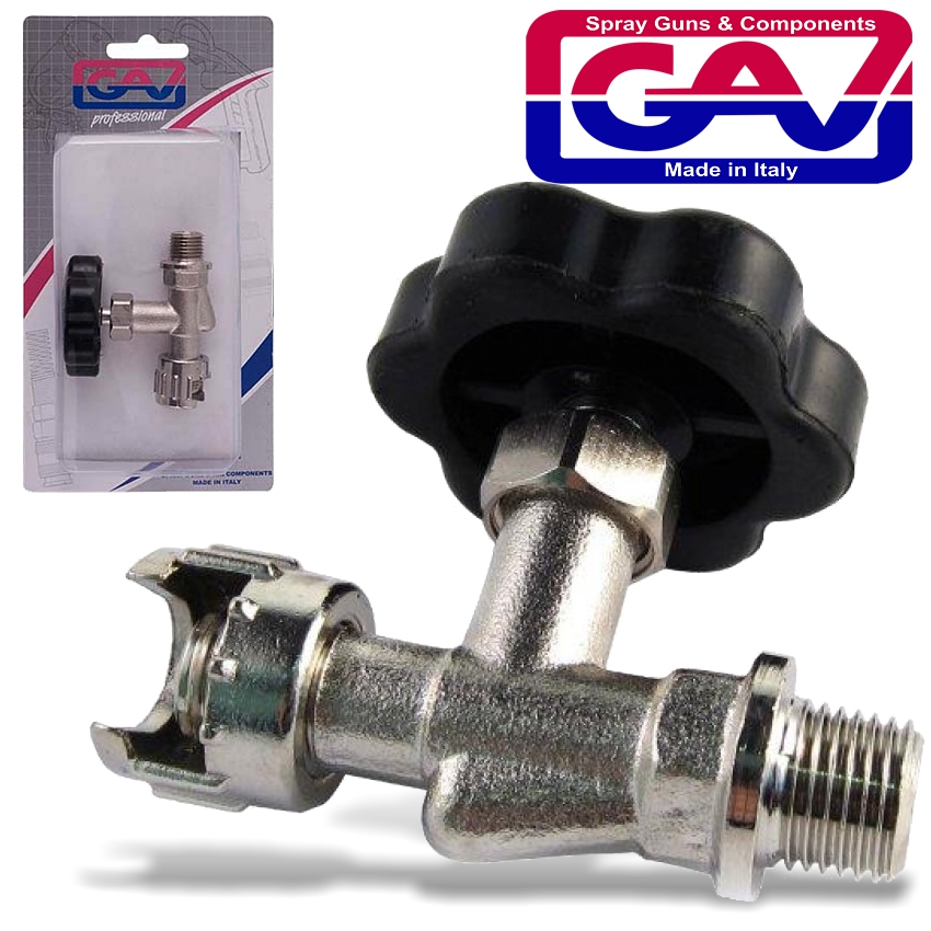 GAV RBS-2 P Line Tap with Handwheel 1/4' x 1/4' Packaged
