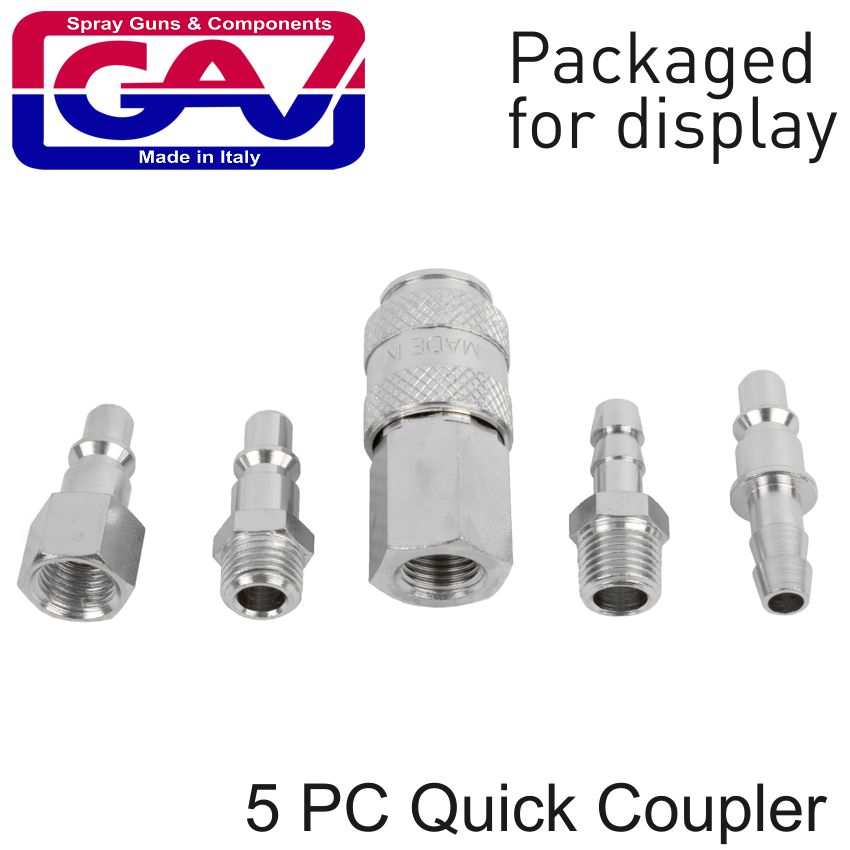 Quick Coupler Set Packaged