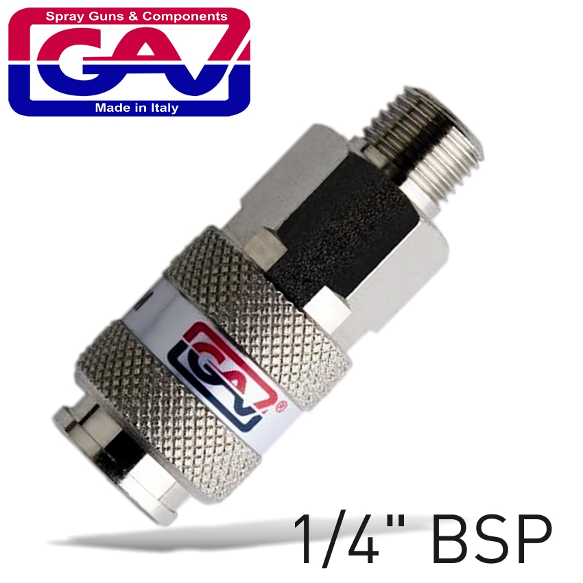 GAV UNI1 Universal Quick Coupler 1/4' Male