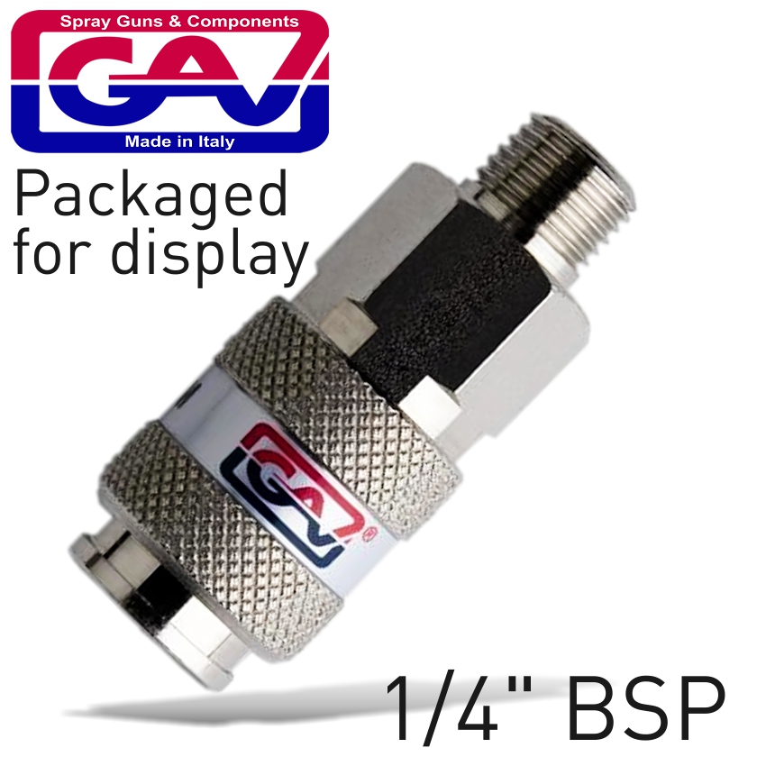 GAV UNI1P Universal Quick Coupler 1/4' Male