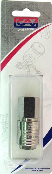 GAV112A-2P Quick Coupler Euroline 3/8' Female Packaged