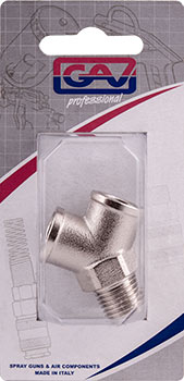 Y Connector 1/4'mff Gio1071-2 Packaged