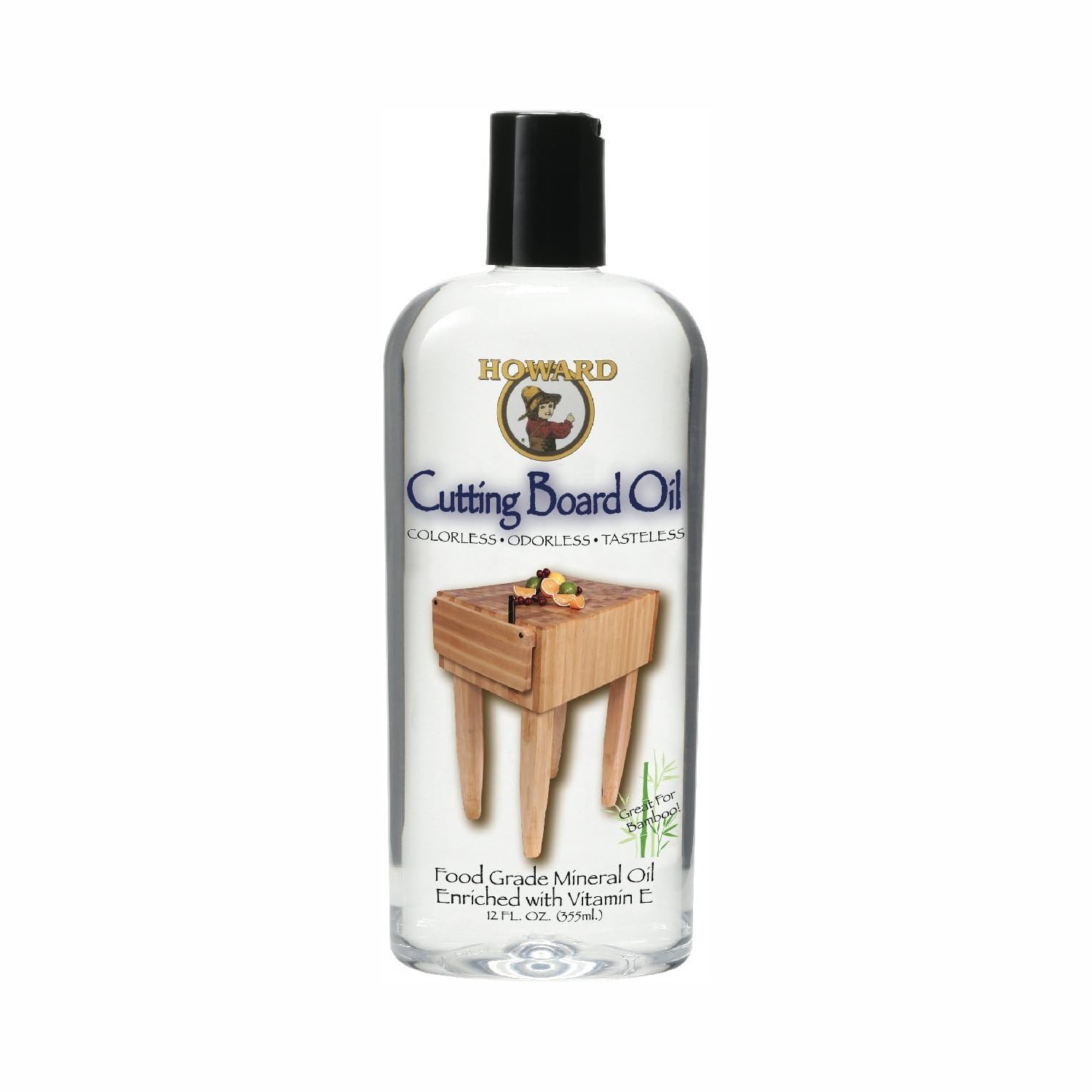 Howard Butcher Block & Cutting Board Oil 355 Ml