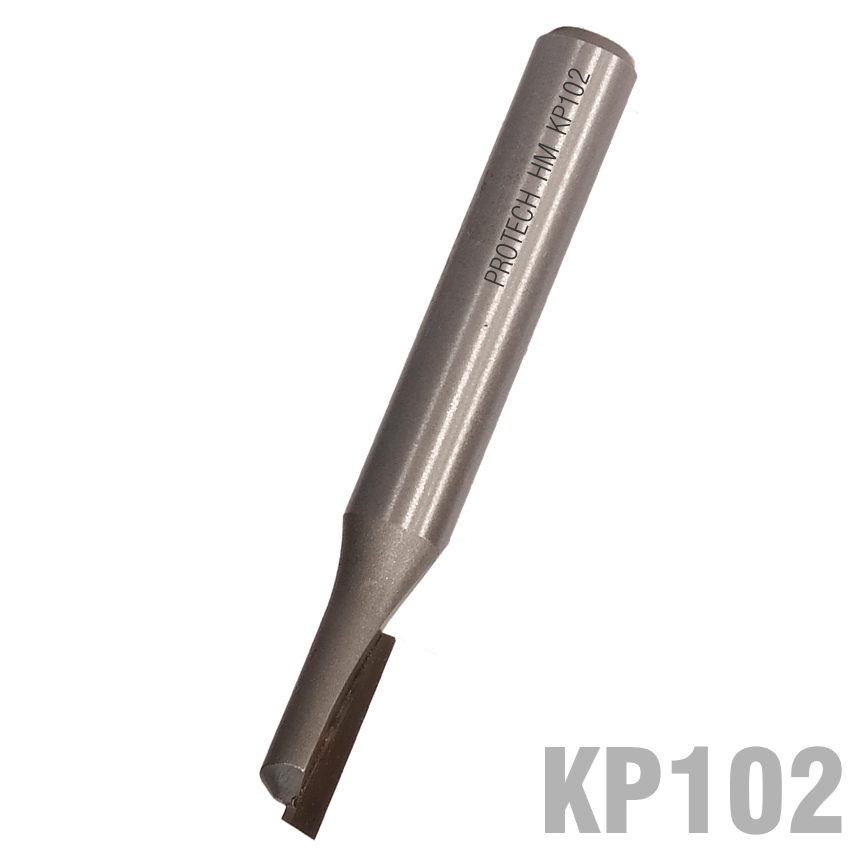 Straight Bit Single Flute X 1/2' Cut 1/4' Shank