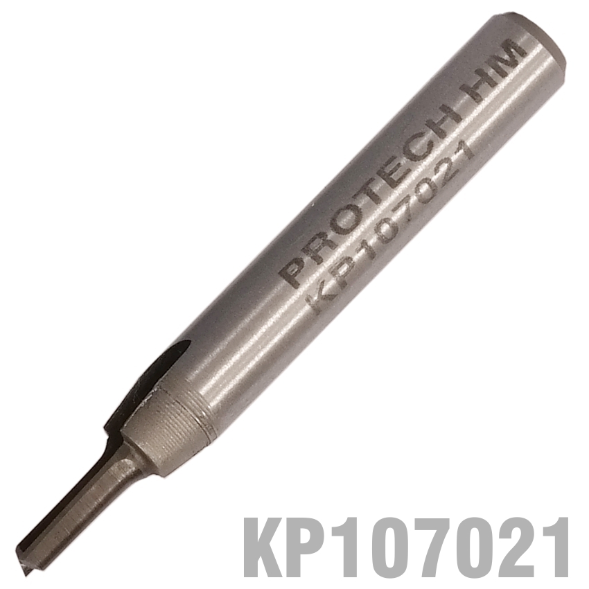 Straight Bit X Cut Solid Carbide 2 Flute 1/4'Shank