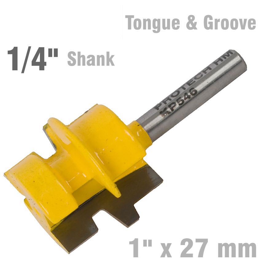 Tongue And Groove Taper (Wedge Taper) X 27mm Shank
