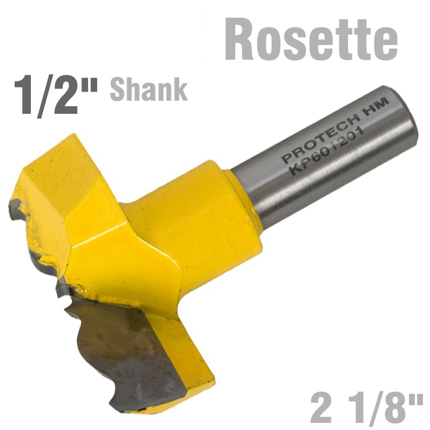 Rosette Bit Diameter) 1/2' Shank