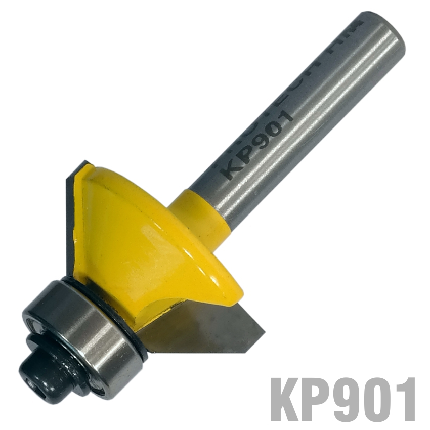 Chamfer Bit Tct 45° X Shank
