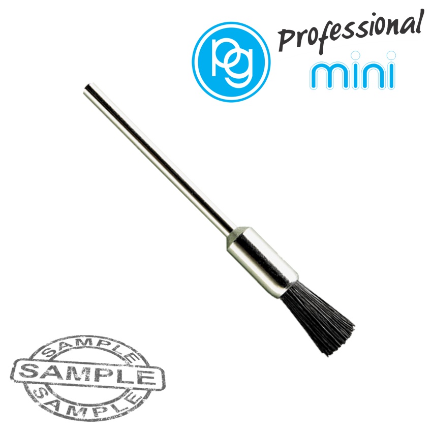 Black Bristle End Wire Brush 5mm. Sh.2.35mm