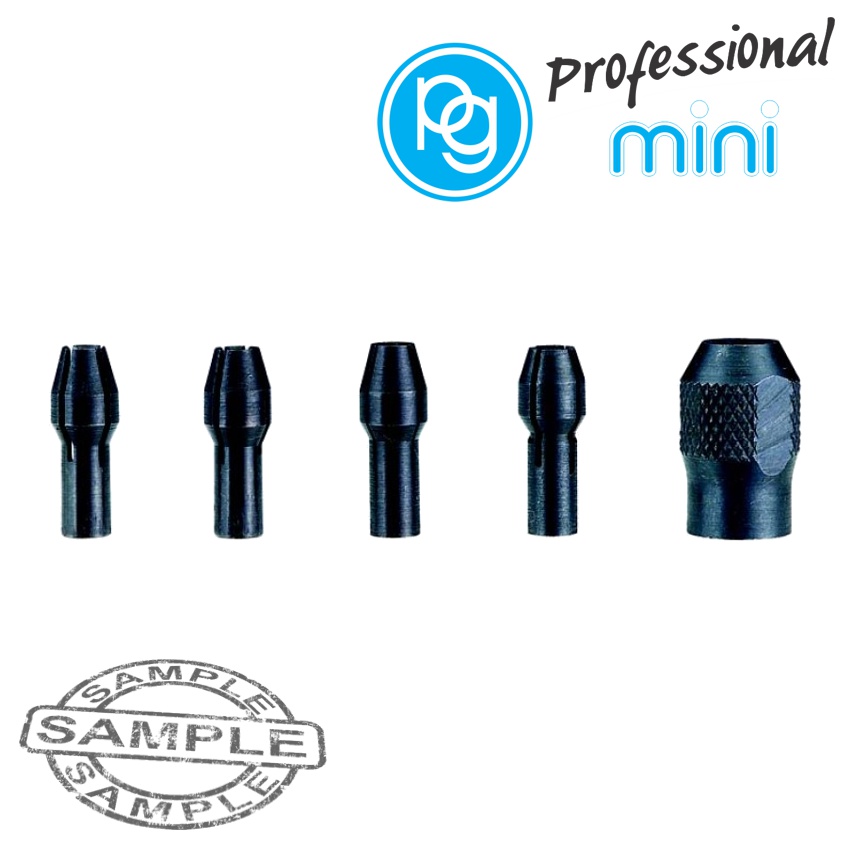 Collet Set 4pc + Nut