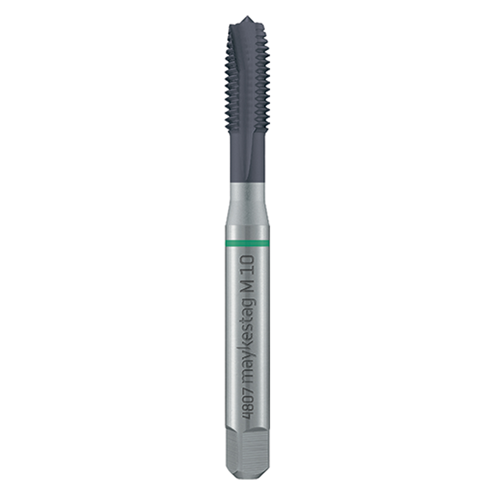 Hssco Machine Tap M Din 371 B S/P. Green Ring Alunit