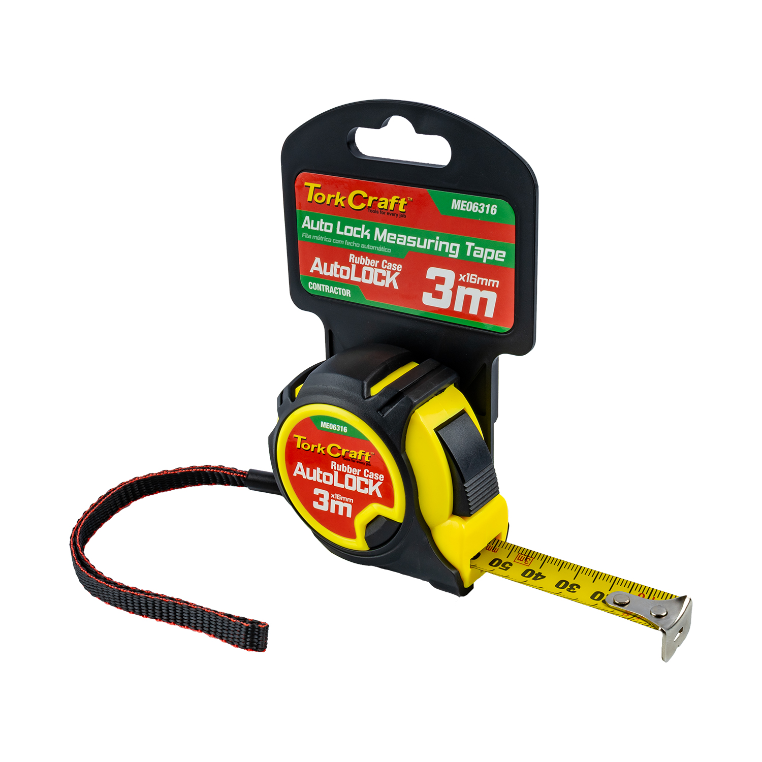 Measuring Tape Autolock X Rubber Casing Matt Finish