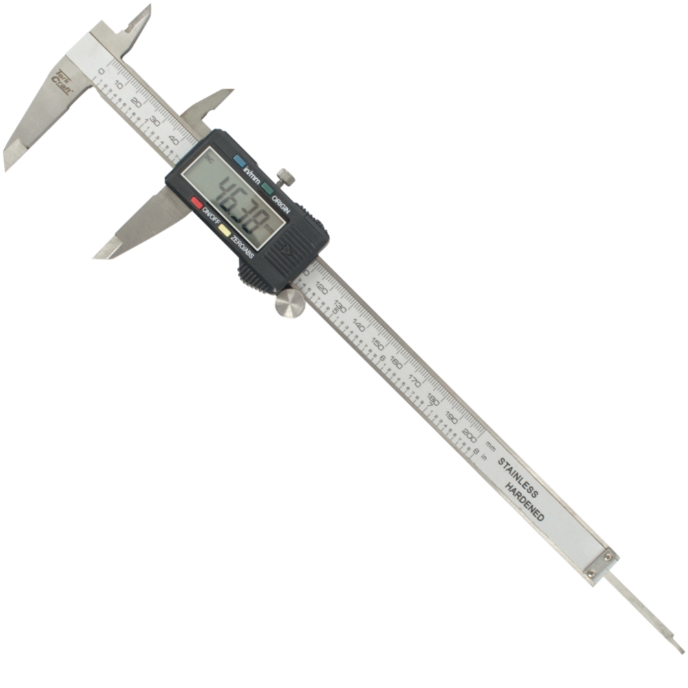 Vernier Digital 4 Key 200mm 0.01mm Acc. Abs Func. Metric / Inch