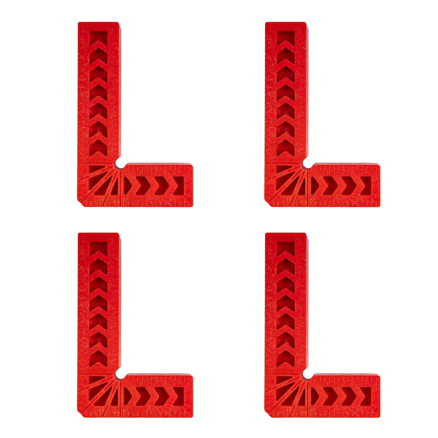 Plastic Square Abs 4pc