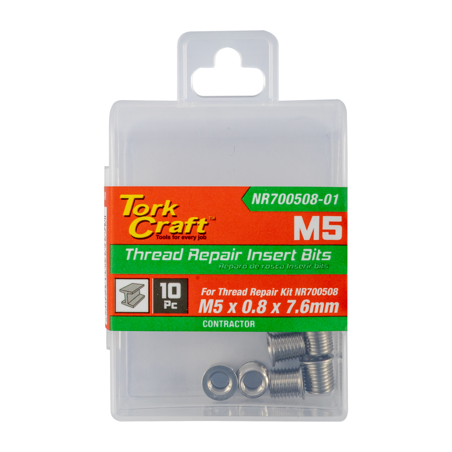 Repl. Insert 10pc X S/Steel For