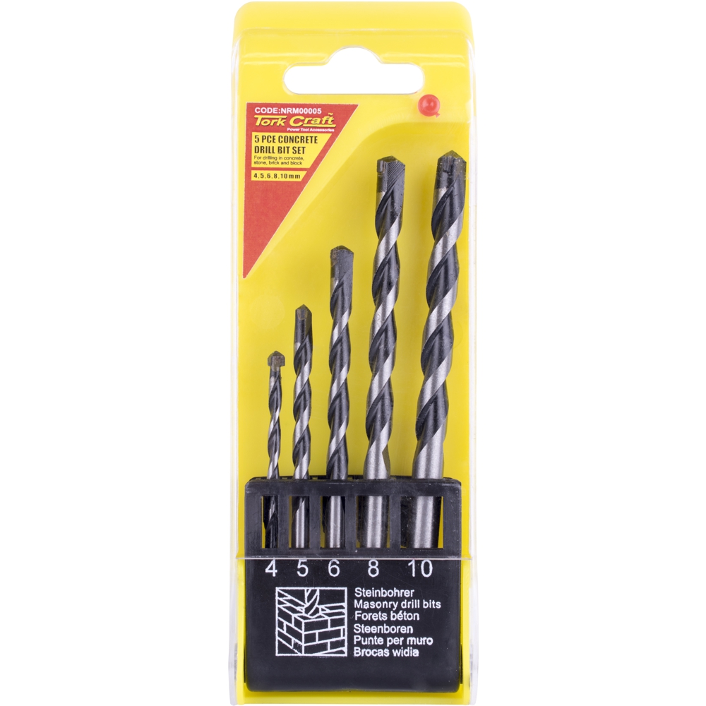 Masonry Drill Bit Set