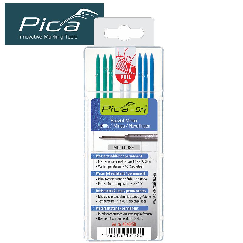 Pica Dry Refill 8pc Set In Blister