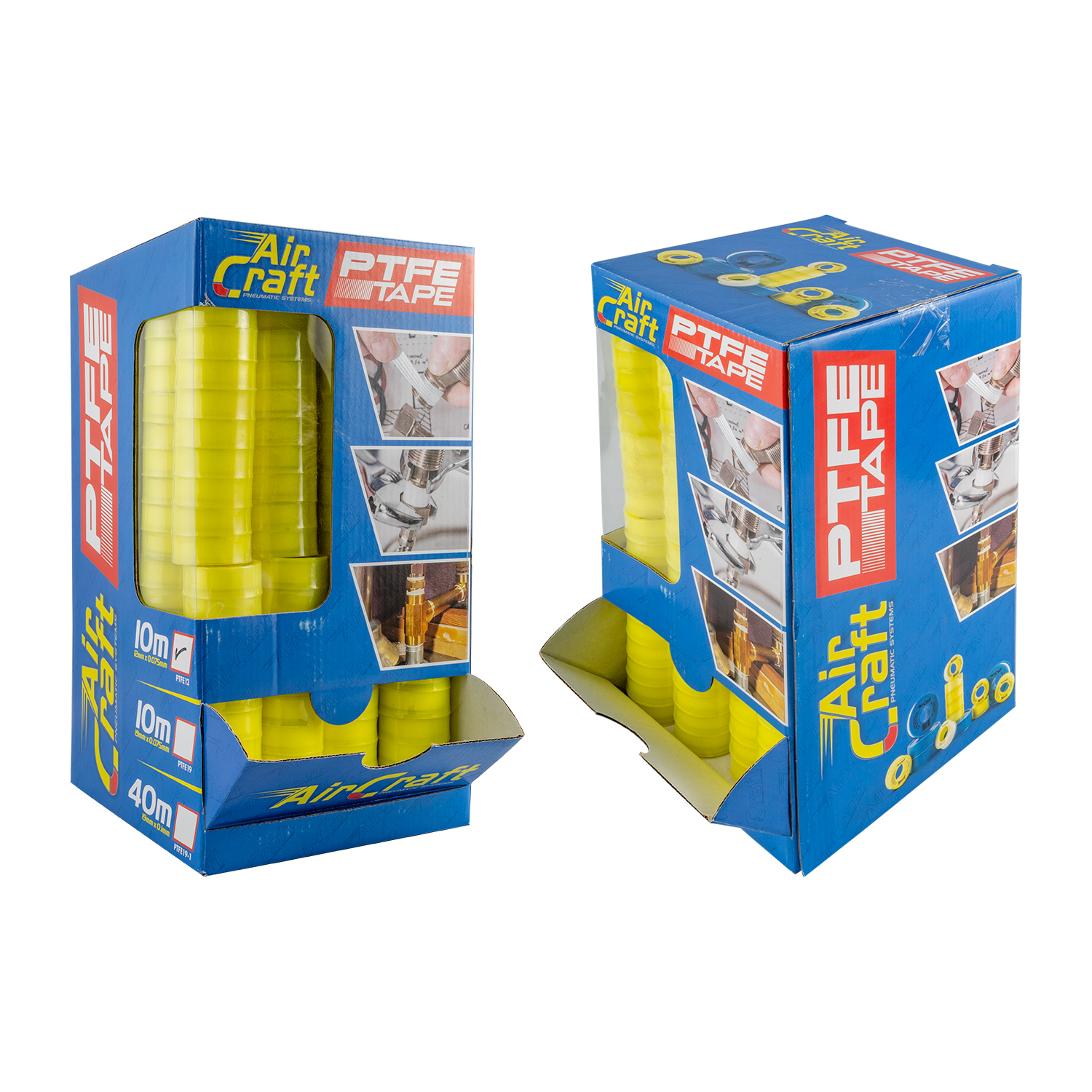 Ptfe Tape In Display Box