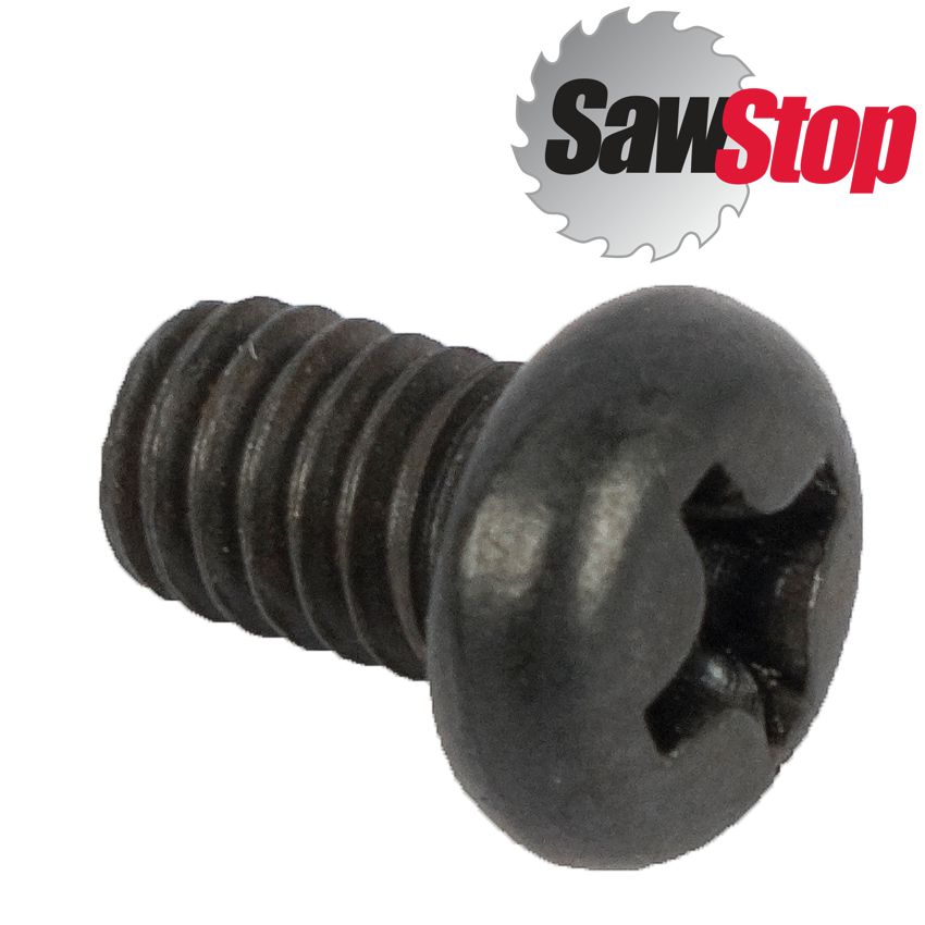 Sawstop P/head Phillips Screw M4x0.7x6mm For Jss